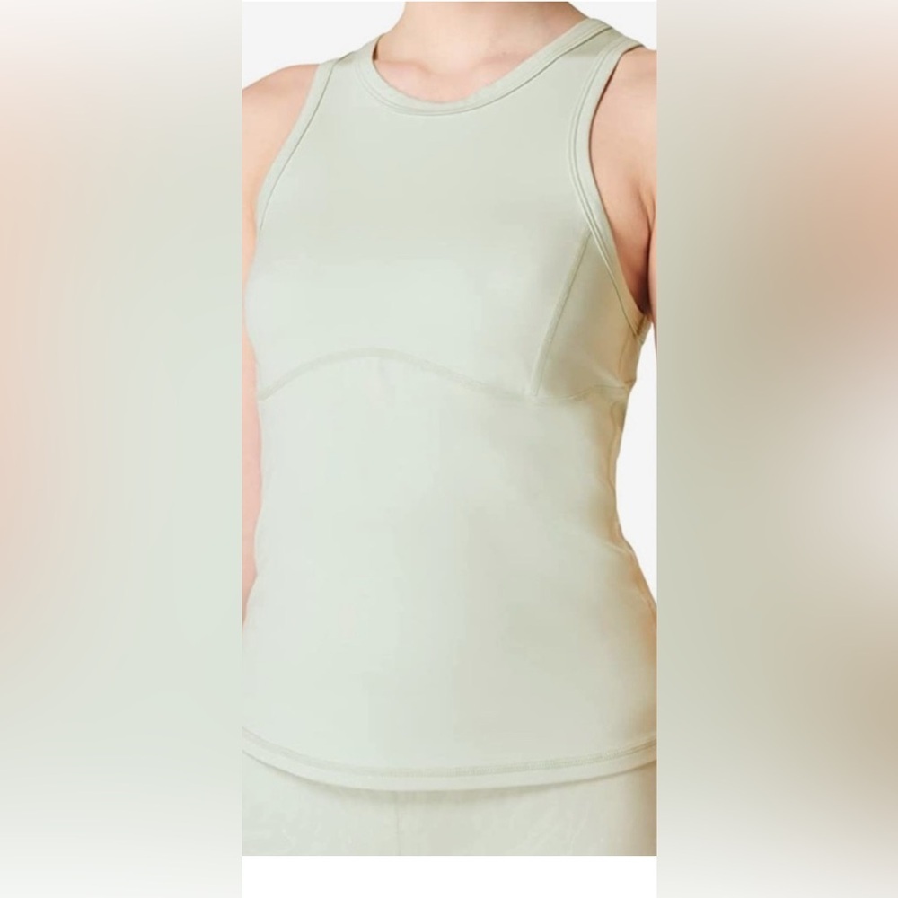 Sweaty Betty Small Athlete Workout Tank Top Spring Green